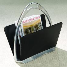  9.90476 - Black Leather Stirrup Magazine Dump